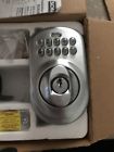 Be365 0043156901364 Schlage New Camelot Cam Keypad Deadbolt Satin Nickel