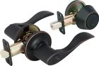 809128 0076335008752 Legend Interline Brands Decorative Lever Deadbolt Combo Set