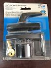 N178-806 038613178809 National Hardware Universal Keyed Door Knob Latch Black