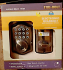 048037000075 Trubolt New Electronic Deadbolt With Led Backlit Keypad