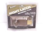 08134 Nos Single Cylinder Deadbolt Night Latch Type