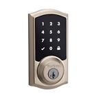Smartcode916 0883351519212 Kwikset Touchscreen Satin Nickel Single Cylinder Electronic Deadbolt