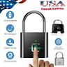 093236nd8s75415 Unbranded Smart Keyless Fingerprint Door Lock Security Padlock Usb Rechargeable
