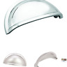 10bx5301026 Amerock Cup Pulls In Mm Polished Chrome Cabinet 026634242142