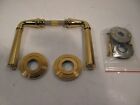 13.j903 Unbranded Ws Izerwaren Polished Gold Lever Handle Set 9mm Yacht Quality 13.j933