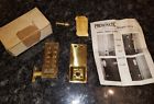 2018 42 Push Button Right Mortise Deadbolt Burglarproof Brass