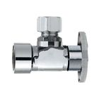 2047pclf Plumb Pak Quarter Turn Angle Valve Chrome Plated 046224033059