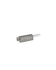 206011 Emtek Silver Keyed High Security Patio Bolt Sliding Door Lock