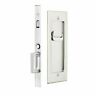 2115us26138 Emtek Narrow Modern Rectangular Privacy Pocket Door Lock Pol