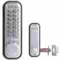 2230-jb-ko Lockey Mechanical Keyless Lock Janitor Function Jet Black
