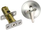 235004 Deadbolt Half Bore By Satin Nickel