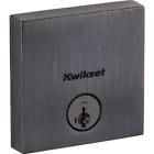 258 Kwikset New Downtown Low Profile Square Deadbolt Venetian 083351559793