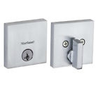258sqt-26ds Kwikset Downtown Square Deadbolt Satin Chrome 883351595773