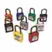 262-118955 Brady Compact Safety Padlock Red Kd 3-pk