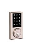 275cnttscr15cp Kwikset Electronic Deadbolt Touch Screen In Satin Nickel