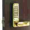 2835bb Lockey 2835 Mechanical Keyless Home Entry Door Lock Bb Digital Keypad 831469005011