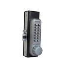 2930-bc-dc Lockey Mechanical Keyless Narrow Stile Latch With Double Sided Combination Bright Ch