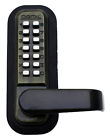 2985abdc 2985 Lockey Usa Pushbutton Keyless Double Combination Door Lock Antique Brass Dc 831469004915