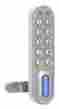 22290slv 3254831 Salsbury Industries Electronic Door Lock In Silver Id