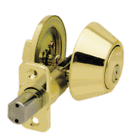 42057 Ultra Hardware Sturbridge Series Dblt Single Cylinder Polished 749694820579