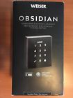 43954-001 Weiser Obsidian Touchscreen Electronic Deadbolt In Iron Black