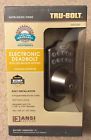 440-0303 Entry Electronic Keyless Deadbolt Lock With Backlit Keypad Satin Nickel