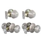 50134990975 Defiant Hartford Satin Nickel Single Cylinder Keyed Entry
