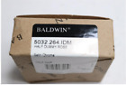 5032264idm Baldwin Lot Of Single Dummy Rose Satin Chrome 829846274259