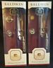5370.003.entr - 5370.003.fd Baldwin Nantucket Pair Polished Brass Open Box New 723079088747