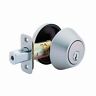 50134 6 06154 5 Defiant Deadbolt Double Cylinder Stainless Steel Keyed Both Sides