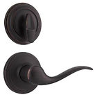 604tnl-11pv1 Kwikset Interior Pac Tustin Venetian Bronze