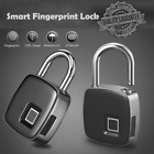629775167604 Unbranded Fingerprint Lock Smart Keyless Padlock Waterproof Touch