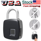 651519609842 Unbranded Smart Fingerprint Lock Waterproof Keyless Padlock Suitcase