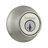 660-15-smt-rcal-rcs Kwikset Single Cylinder Deadbolt Round Smartkey Satin Nickel