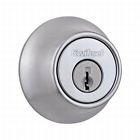 42049090437 660-26d Kwikset Single Cylinder Adjustable Deadbolt Satin Chrome