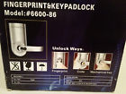 6600-86 Keylock Fingerprint Keypad Lock