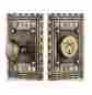 715143 Nostalgic Warehouse Classic Rosette Privacy Door Knob
