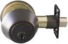 727479 Design House Double Cylinder Deadbolt Oil Rubbed Bronze 044321727475