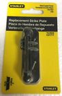 74-8332 Stanley Replacement Strike Plate Black Coated Finish 033923011259