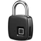 757284205514 Romech Fingerprint Padlock Bluetooth Weatherproof Keyless Biometric Usb
