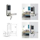 767775152845 Electronic Keyless Code Door Lock Unlock With Mifare