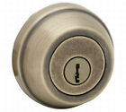 42049094114 780-5 Kwikset Single Cylinder Deadbolt Antique Brass