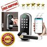 7846556 Samtecht Digital Smart Lock Keyless Entry Door Keypad 767501154426