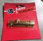 790876591831 Juego Solid Brass Barrel Bolt Latch Lock New