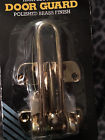 804130 Legends Legend High Security Door Guard Polished Brass Finish Nip