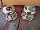 8050pus14 Emtek Dummy Trim Set Providence Knob Regular Rosette Polished Nickel