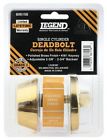 806156 Legend Locksets Single Cylinder 076335861562