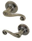 8108102 Honeywell Safes Door Locks Scroll Privacy Lever Antique 814113018506