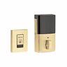 8220.b.060 Baldwin Hardware Evolved Squared Contemporary Bluetooth Deadbolt Satin Brass