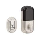 8231.150.b Baldwin Single Cylinder Deadbolt Kevo App Bluetooth Satin 829846017887
